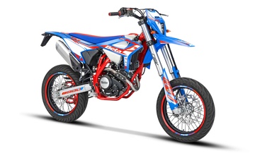 Motocykl BETA Motard RR 4T 125 R Blue/Red E5+